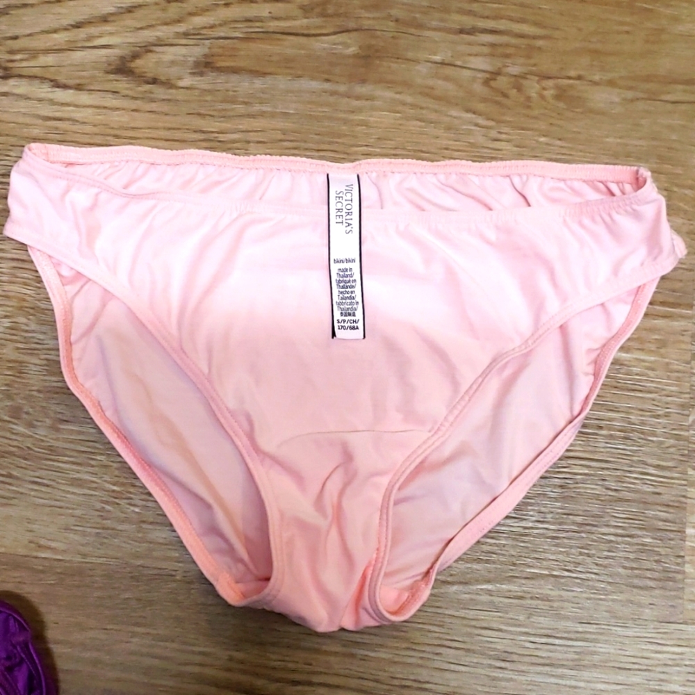 1 pair Victoria's secret silky pink panties small